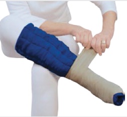 CARESIA, BANDAGE LINER, BELOW KNEE AVERAGE MEDIUM,